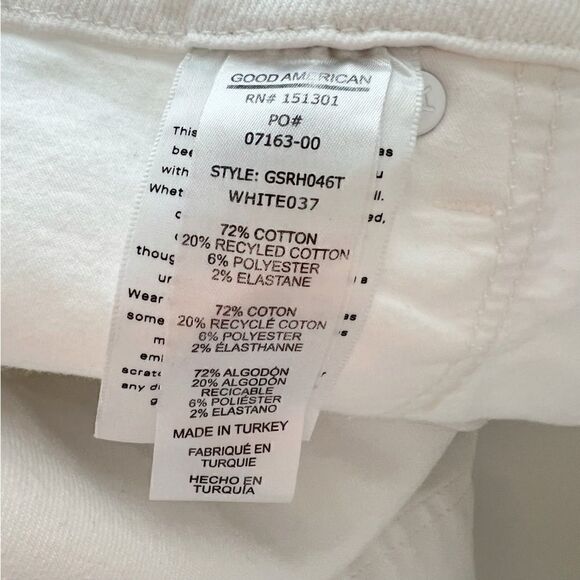 NEW Good American Good Legs Straight Raw Hem Jeans Women’s Plus Size 24 - Picture 10 of 10